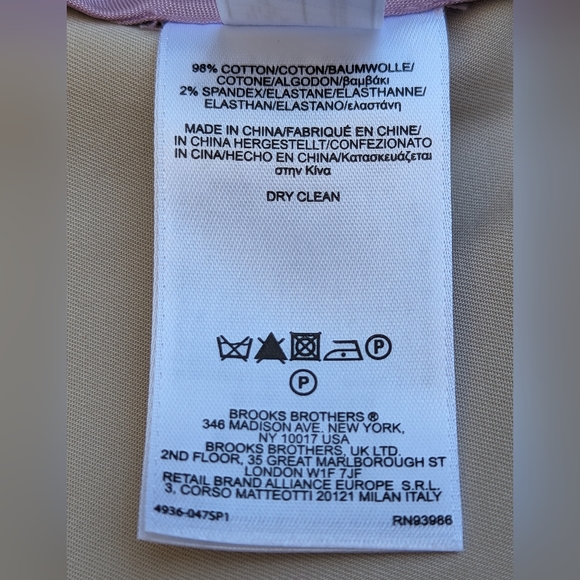 New With Tags Size 14 Brooks Brothers 346 Cream Coat - Picture 3 of 10